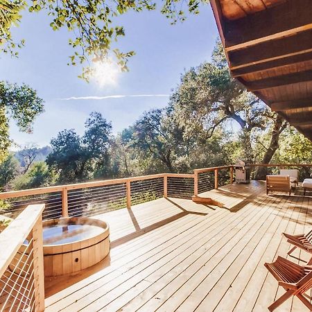 Hot Tub Disney Train Track In Julian Amazing Views Eksteriør billede