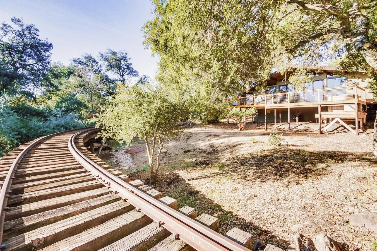 Hot Tub Disney Train Track In Julian Amazing Views Eksteriør billede