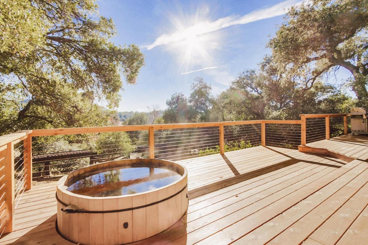 Hot Tub Disney Train Track In Julian Amazing Views Eksteriør billede